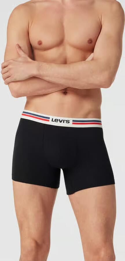 Levi's Boxershort met brede logoband (Set van 2) - Foto 4