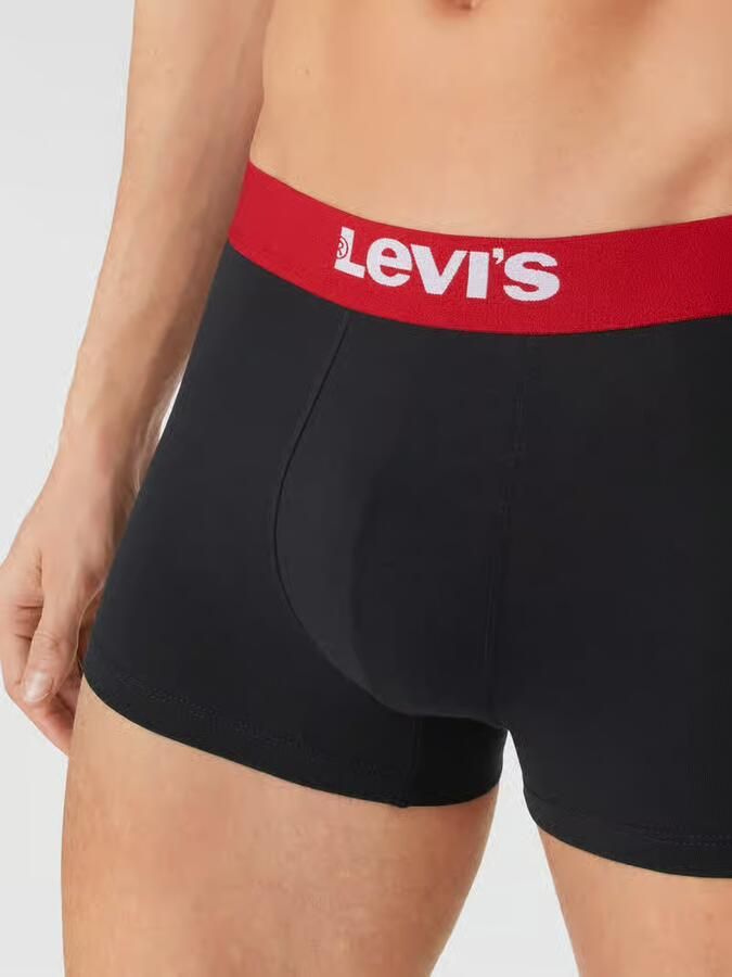 Levi's Boxershort met elastische band met logo model 'SOLID BASIC TRUNK'