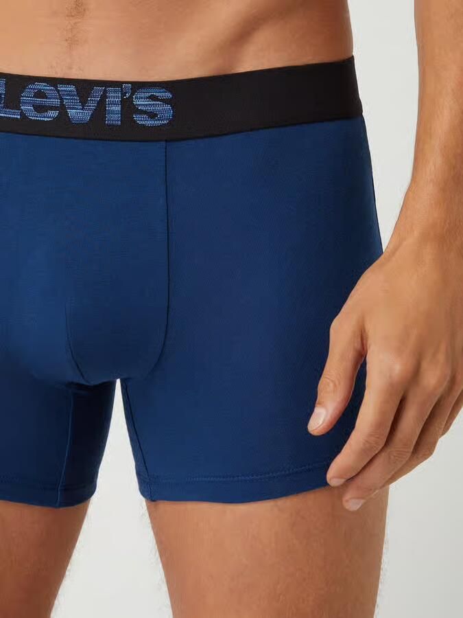 Levi's Boxershort LEVIS MEN OPT ILL BOXER BRIEF ORG CO 2P (Set van 2)