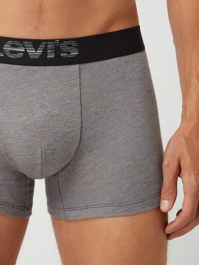 Levi's Boxershort LEVIS MEN OPT ILL BOXER BRIEF ORG CO 2P (Set van 2)