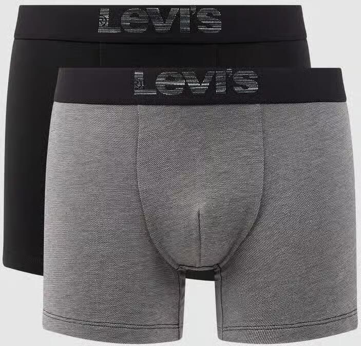 Levi's Boxershort LEVIS MEN OPT ILL BOXER BRIEF ORG CO 2P (Set van 2) - Foto 4