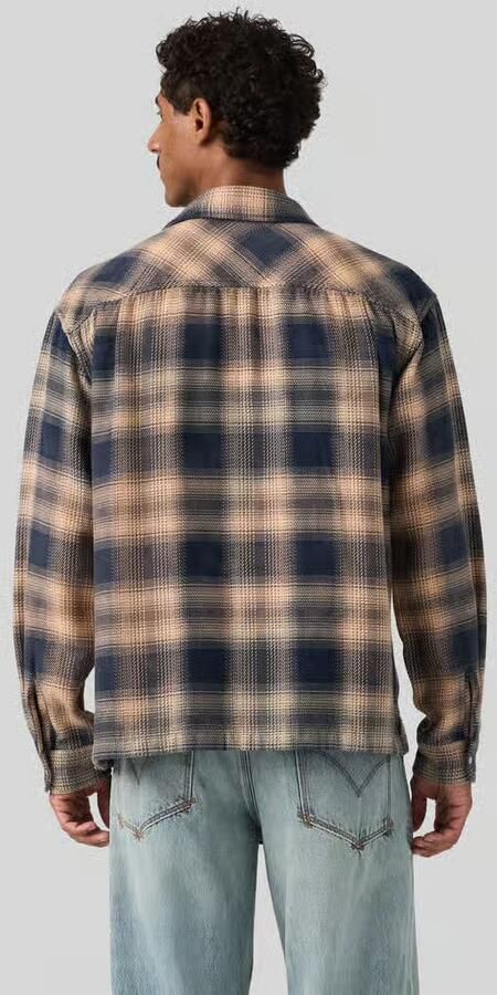 Levi's boxy fit vrijetijdsoverhemd van puur katoen - Foto 2