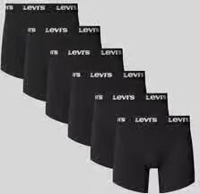 Levi's Broek & boxershort met elastische label in band in set van 6 model 'LOGO BOXER'