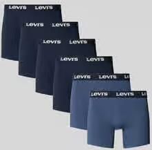 Levi's Broek & boxershort met elastische label in band in set van 6 model 'LOGO BOXER' - Foto 2