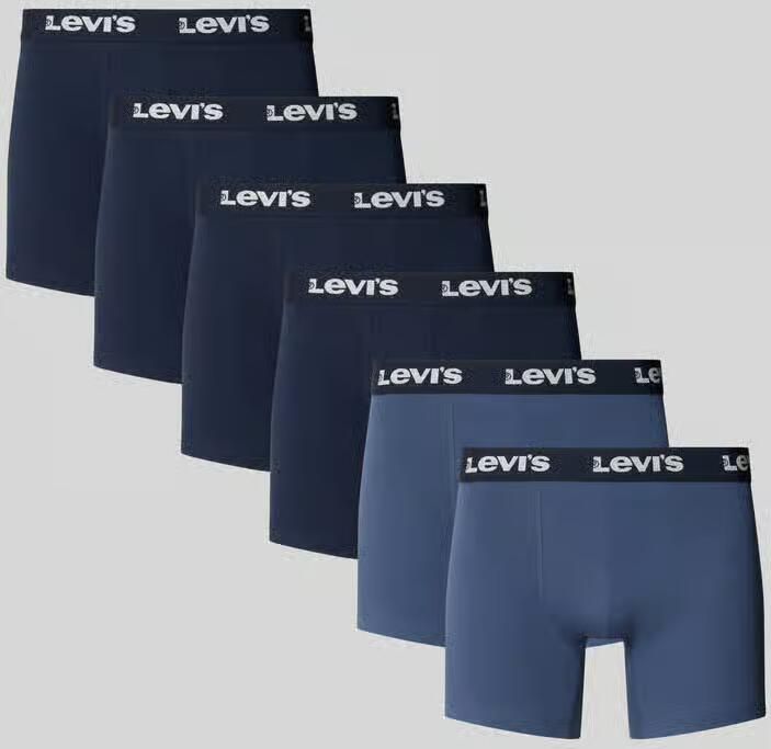 Levi's Broek & boxershort met elastische label in band in set van 6 model 'LOGO BOXER' - Foto 4