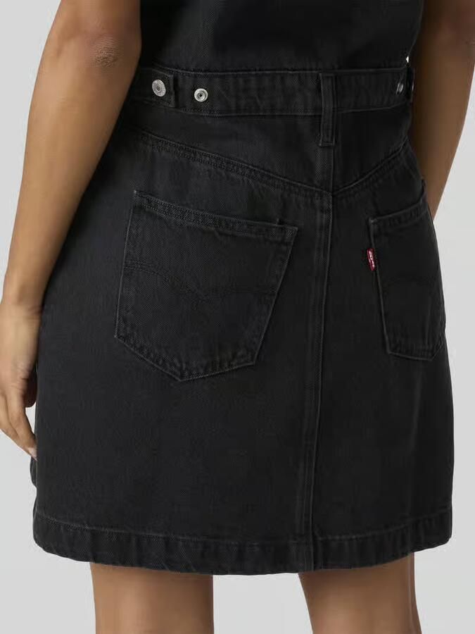Levi's Denimjurk met knoopsluiting van puur katoen