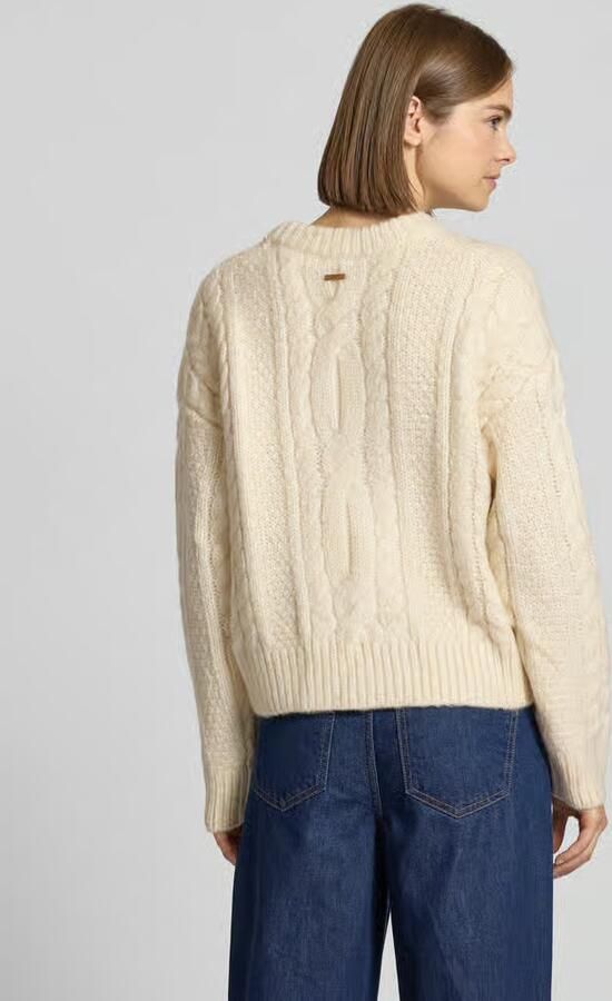 Levi's Gebreide pullover met kabelpatroon model 'INES'