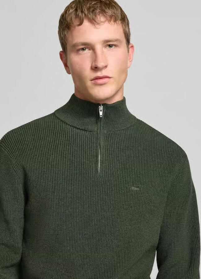 Levi's Gebreide pullover met opstaande kraag - Foto 2