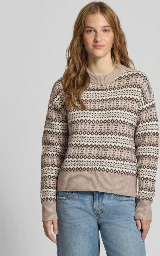 Levi's Gebreide pullover van mix van katoen en wol model 'INES' - Foto 2
