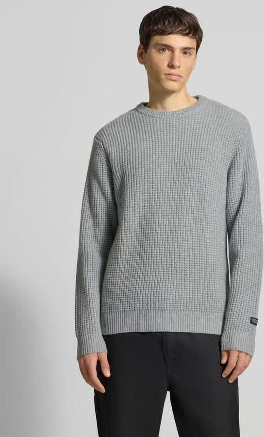 Levi's Gebreide pullover van wolmix met ronde hals - Foto 8