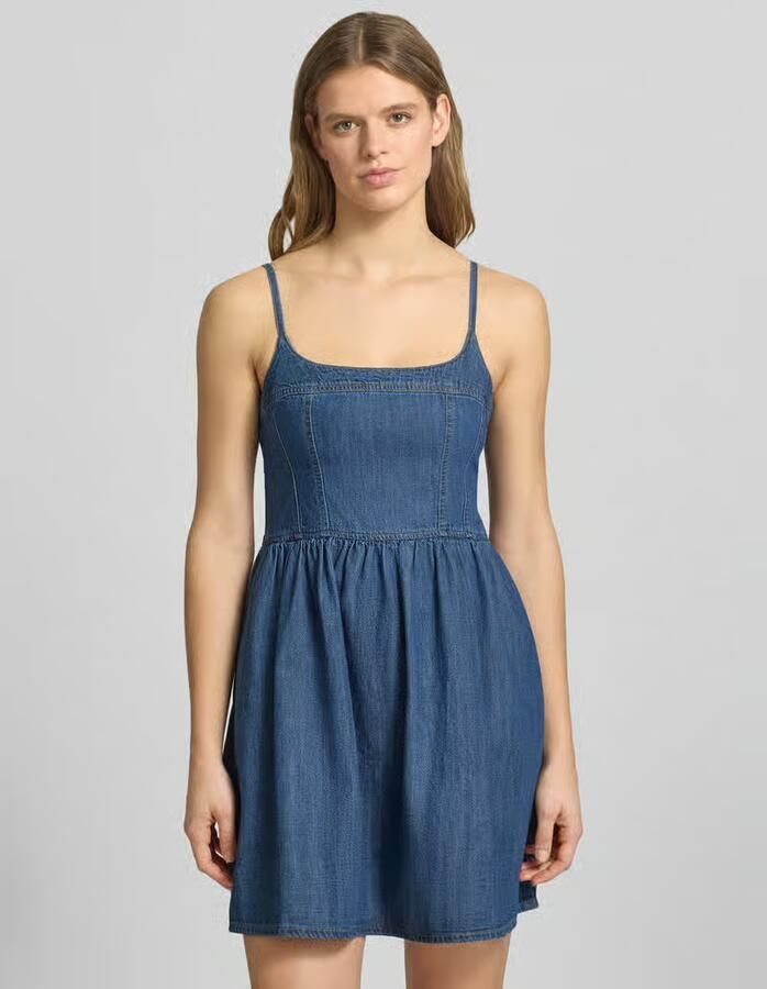 Levi's Getailleerde denimjurk van puur katoen model 'JADINE' - Foto 2