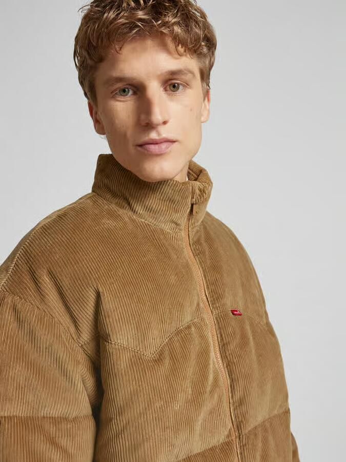 Levi's Gewatteerd jack met labeldetail model 'ERMIN - Foto 2