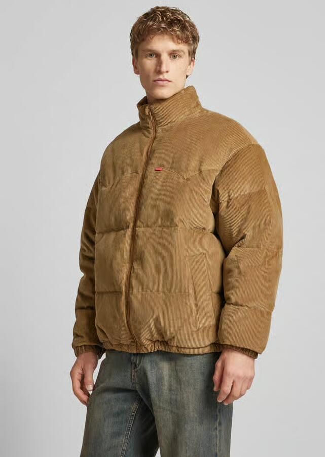 Levi's Gewatteerd jack met labeldetail model 'ERMIN - Foto 4