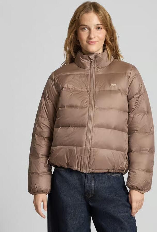 Levi's Gewatteerd jack met labelstitching - Foto 8