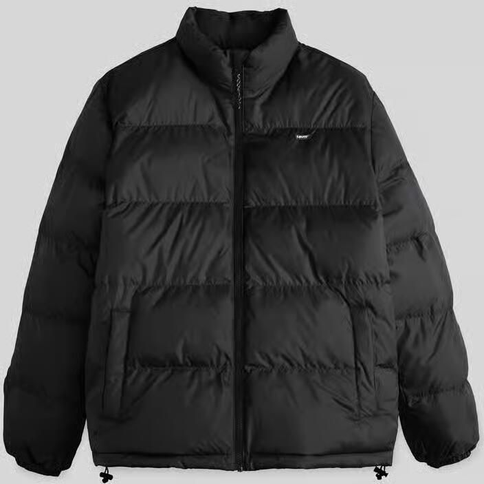 Levi's Gewatteerd jack met logodetail