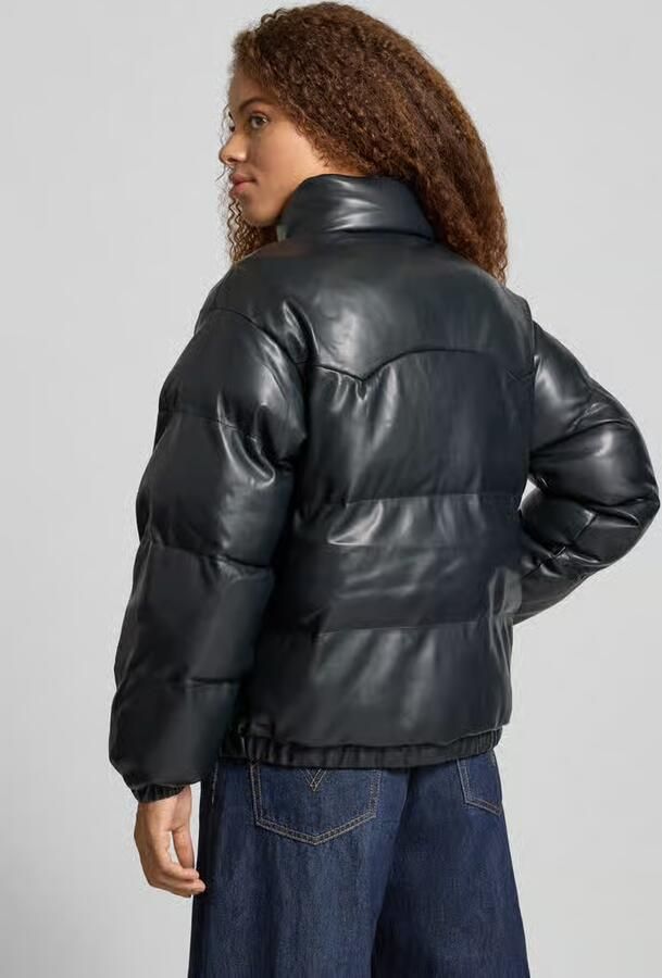 Levi's Gewatteerd jack met opstaande kraag model 'NOE WESTERN PUFFER'