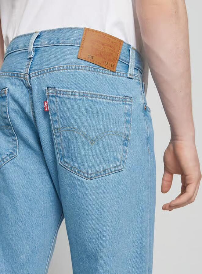 Levi's 501 straight leg jeans ferry building blue - Foto 2