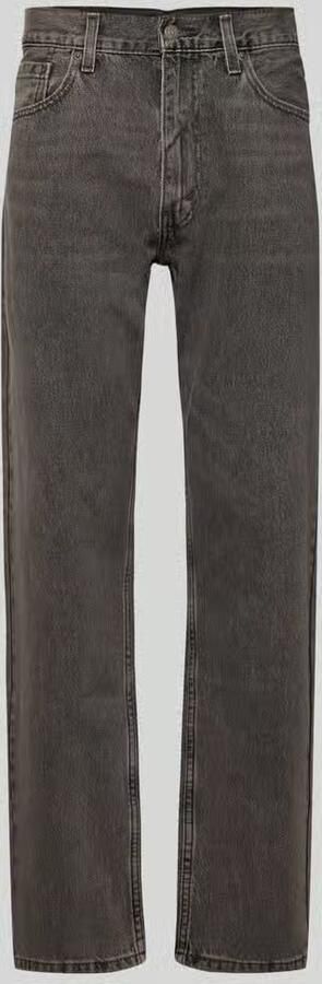 Levi's Relaxed straight fit jeans met steekzakken model '555'