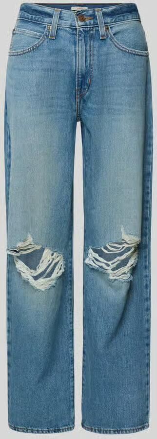 Levi's loose fit jeans van pure katoen in destroyed-look - Foto 4