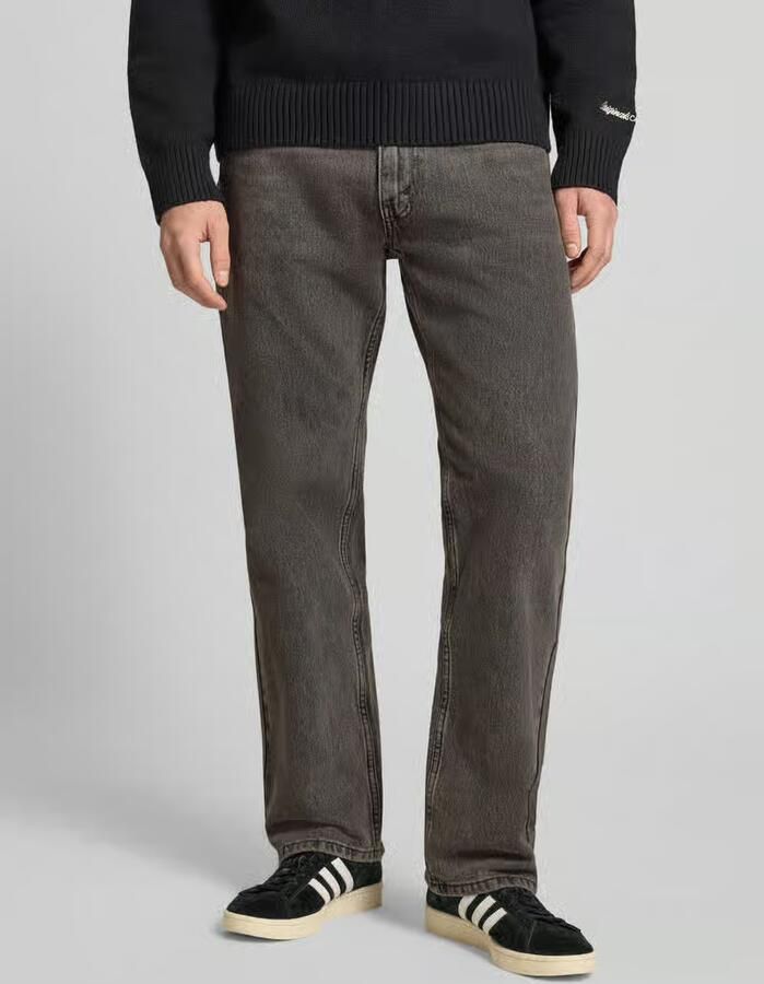 Levi's Relaxed straight fit jeans met steekzakken model '555' - Foto 3