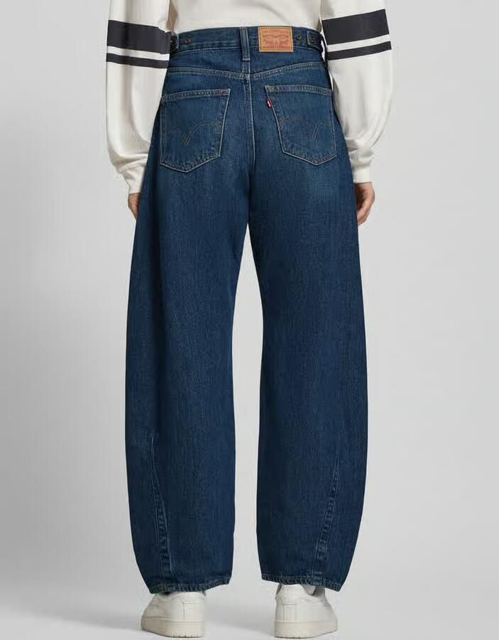 Levis LEVI'S Cinch Barrel Jeans Blauw- Dames Blauw - Foto 2