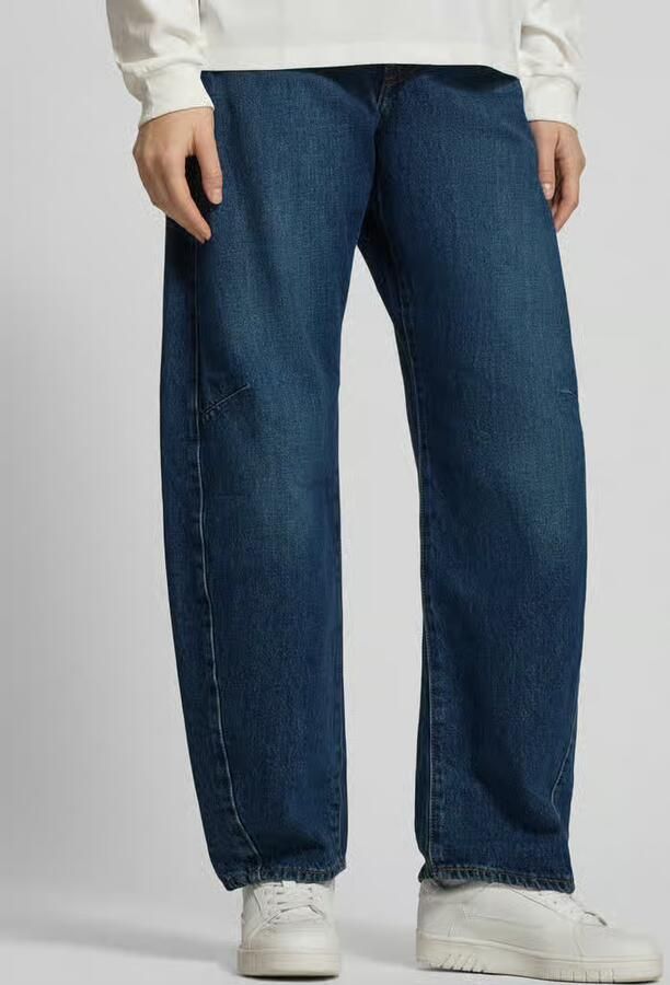 Levis LEVI'S Cinch Barrel Jeans Blauw- Dames Blauw - Foto 4