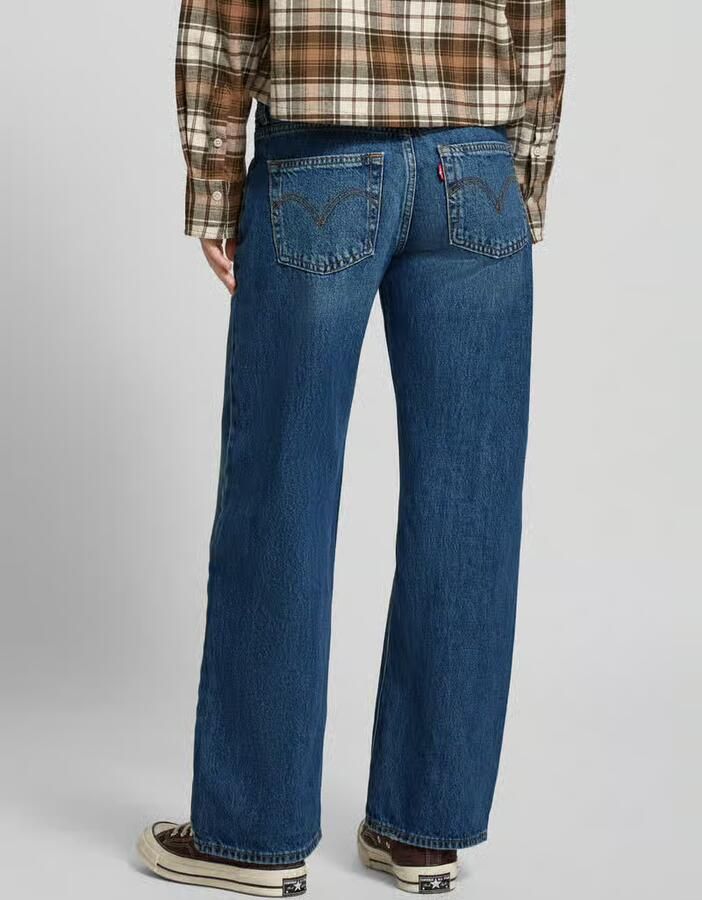 Levi's Loose fit jeans met steekzakken model 'SUPERLOW' - Foto 3