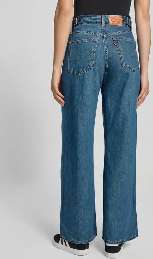 Levis LEVI'S Cinch Baggy Jeans Blauw- Dames Blauw - Foto 2