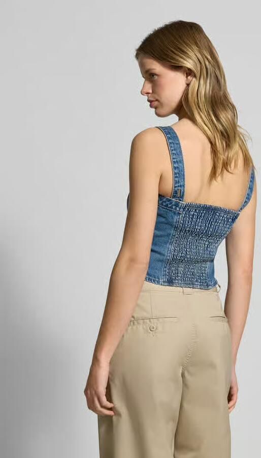 Levi's Jeansbustier met deelbare ritssluiting