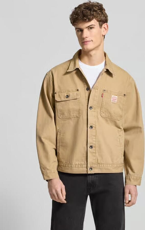 Levi's Relaxed fit overhemdjack met borstzakken - Foto 4