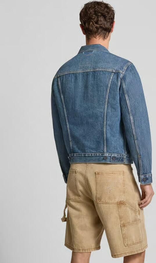 Levi's Blauwe Katoenen Blazer met Klassieke Kraag Blue Heren - Foto 10