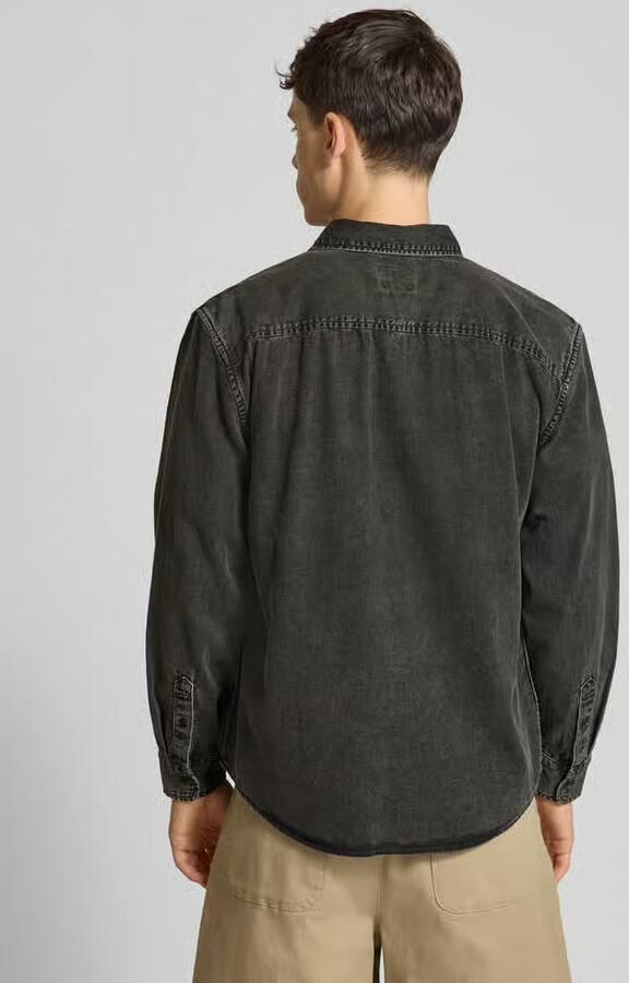 Levi's Overhemd met lange mouwen AUTHENTIC BUTTON DOWN met ton-in-ton logo-borduursel op de borst - Foto 8