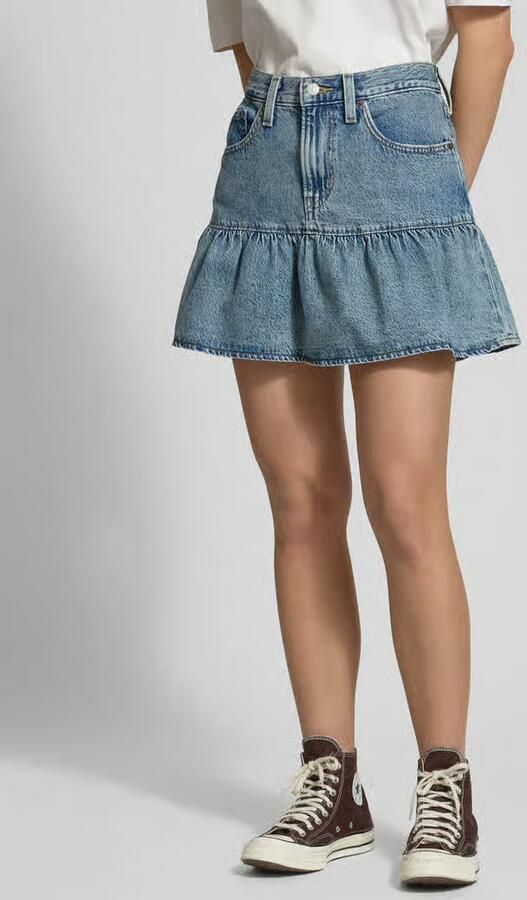 Levi's Jeansrok in gelaagde look model 'FLOUNCE' - Foto 3