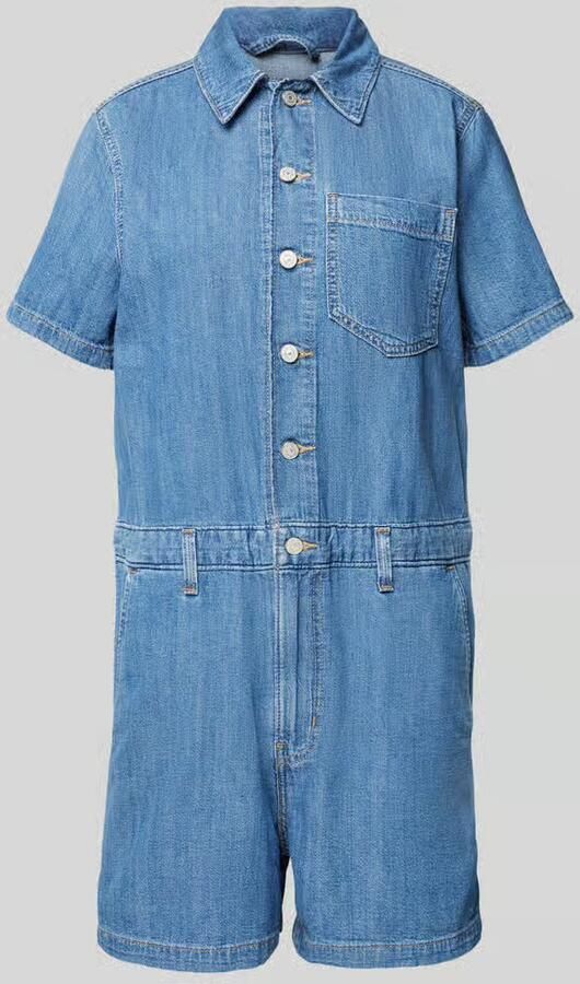 Levi's Jumpsuit met knoopsluiting en borstzak - Foto 2