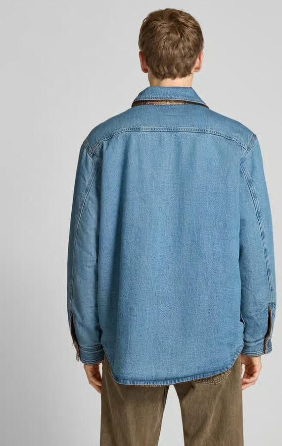 Levi's Keerbaar jeansjack met ritssluiting