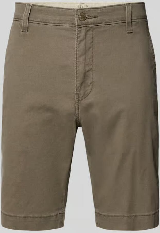 Levi's Korte chino van mix van katoen en linnen