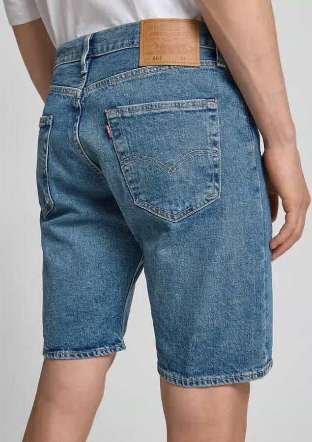 Levi's Korte regular fit jeans in 5-pocketmodel model '501' - Foto 7