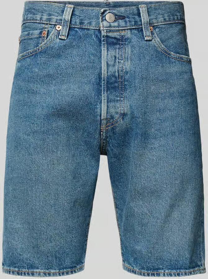 Levi's Korte regular fit jeans in 5-pocketmodel model '501' - Foto 6