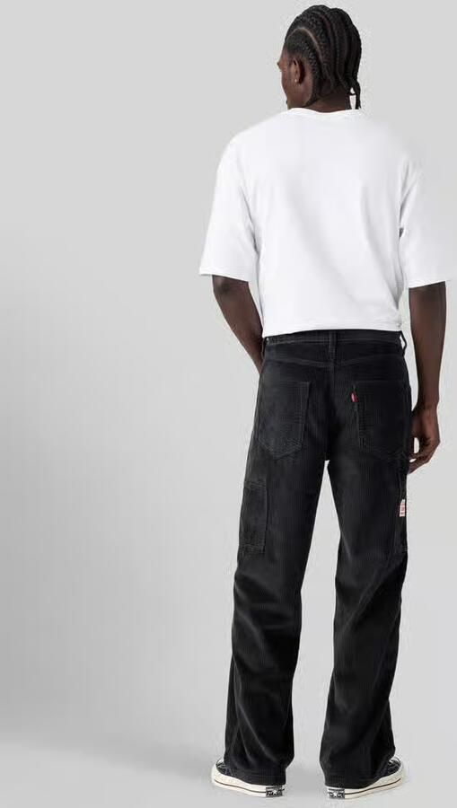 Levi's Loose fit carpenterbroek van katoen met cordstructuur - Foto 3
