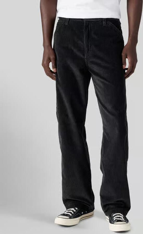 Levi's Loose fit carpenterbroek van katoen met cordstructuur - Foto 2