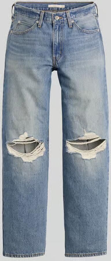 Levi's loose fit jeans van pure katoen in destroyed-look - Foto 3