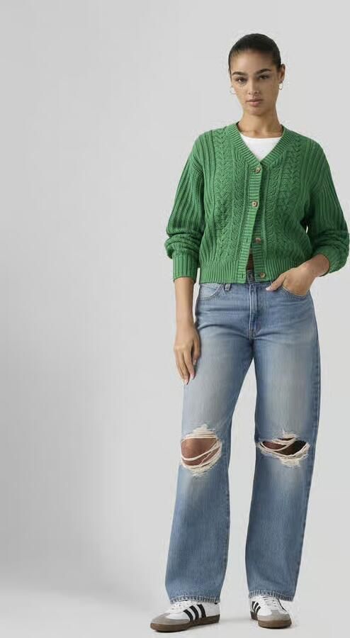 Levi's loose fit jeans van pure katoen in destroyed-look - Foto 2