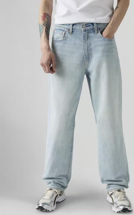 Levi's Loose fit jeans van zuivere katoen model '568 LOOSE STRAIGHT' - Foto 5