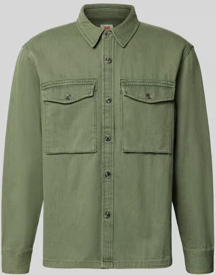 Levi's Loose fit jeanshemd van puur katoen