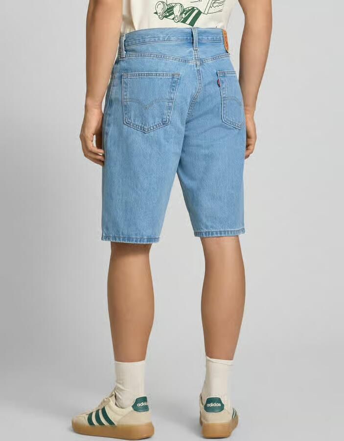Levi's loose fit korte jeans van puur katoen model '469'