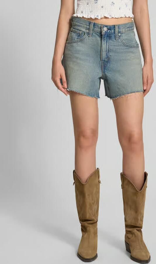 Levi's Loose fit korte jeans van puur katoen model 'CINCH' - Foto 3
