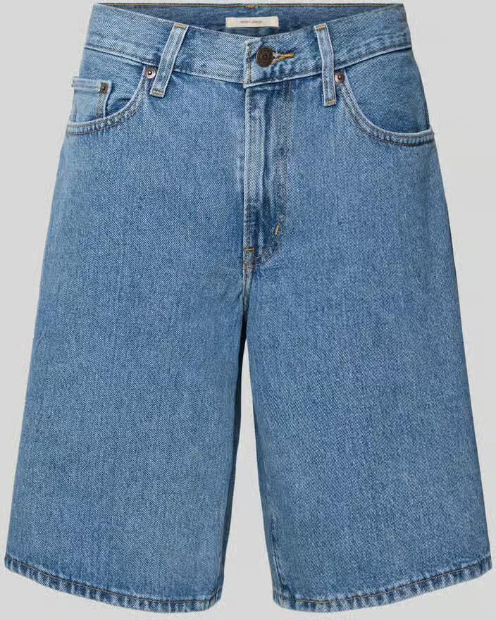 Levi's Loose fit korte jeans van puur katoen model 'MIDDY JORT' - Foto 2