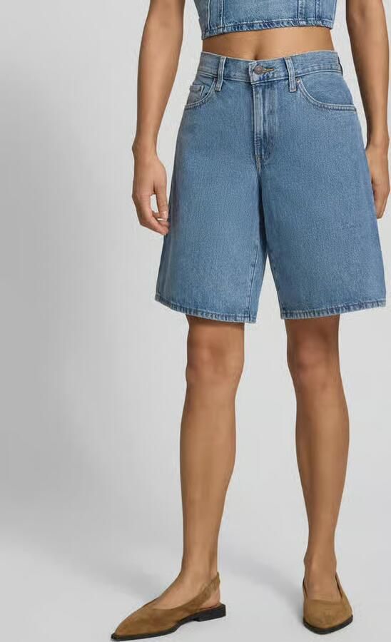 Levi's Loose fit korte jeans van puur katoen model 'MIDDY JORT' - Foto 4