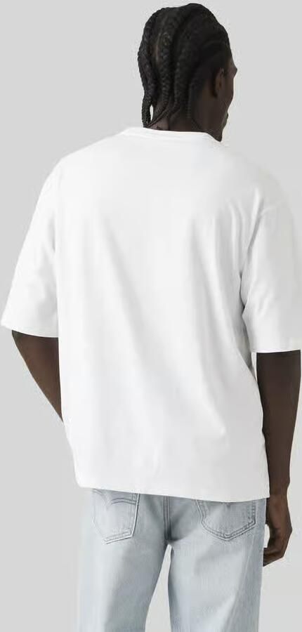 Levi's Loose fit t-shirt met borstzak van puur katoen - Foto 3