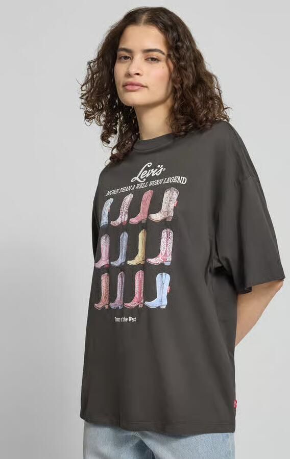Levi's Loose fit T-shirt van puur katoen